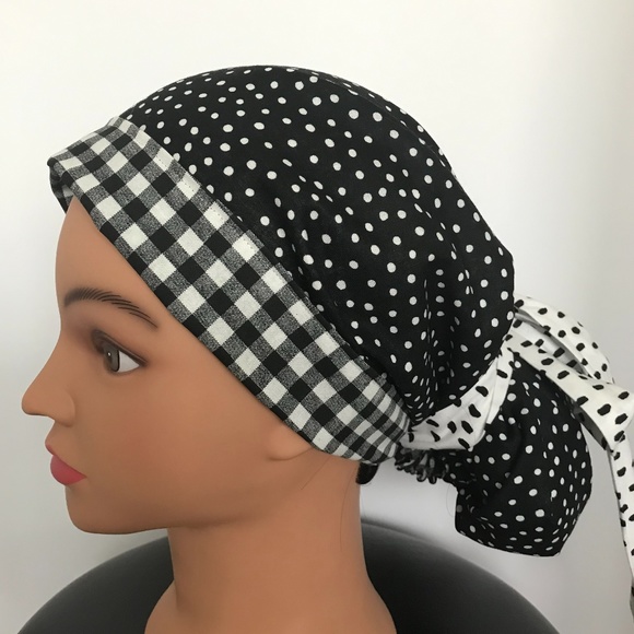 Scrub CAP/HAT *Reversible *Long Ties NWOT - Picture 6 of 15